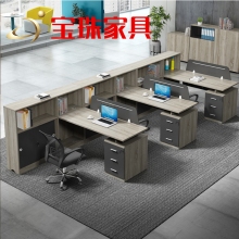 寶珠屏風工位帶儲物架